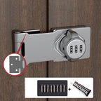 Non-Perforated Anti-Prying Security Password Lock