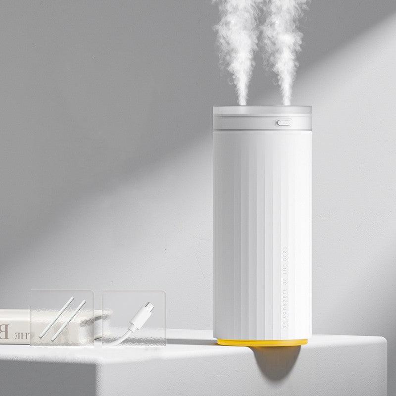 Mini Portable Silent Double Mist Volume Humidifier
