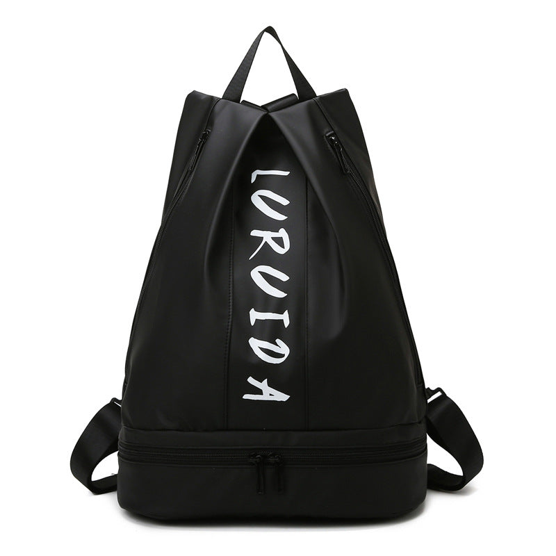 Large Capacity Sport And Fitness Backpack With Wet And Dry Separation