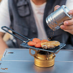 Portable Ultra-Small Non-Stick Grilling Pan For Outdoor Camping
