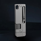 Multifunctional Titanium Alloy Wrench Screwdriver Keychain