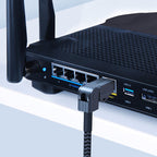 Household Optical Fiber Broadband Elbow 10 Gigabit Network Cable