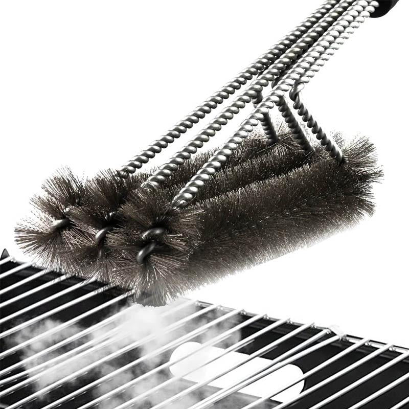 360° Rotatable 18" BBQ Clean Grill Brush