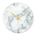 Olive - Elegant Wall Clock with Marble Inspiration