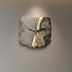 Clockistry | Large Wall Clock Modern 30 cm 3D Design Eye-Catcher