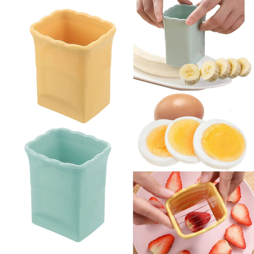 Stainless Steel Handheld Fruit Cup Slicer