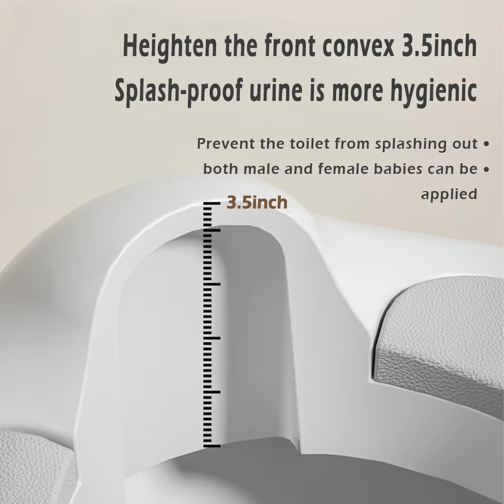 Secure & Comfortable Toddler Potty Seat with Easy-Grip Handles