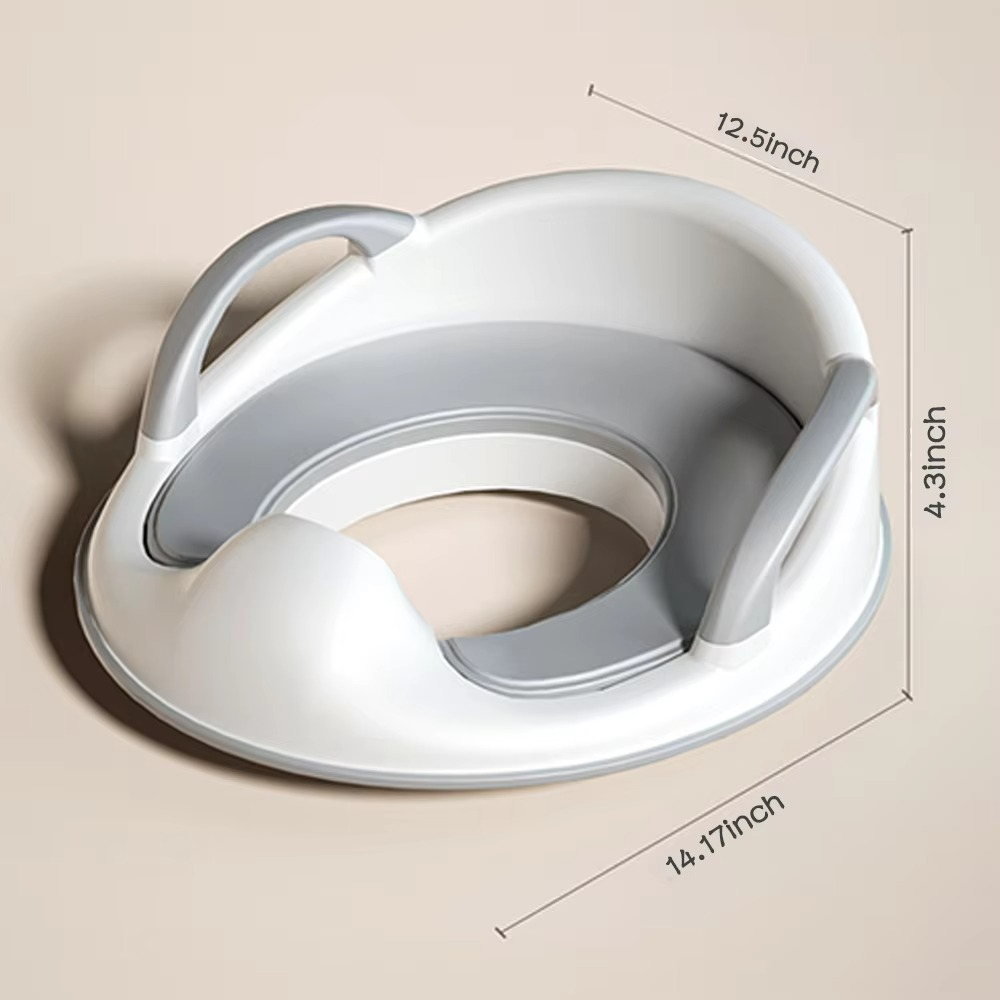 Secure & Comfortable Toddler Potty Seat with Easy-Grip Handles