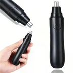 Men's Rechargeable USB Ear and Nose Hair Trimmer, Painless Facial and Eyebrow Groomer