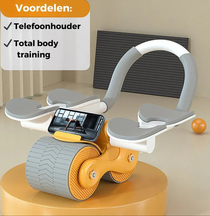 Abdominal muscle training device