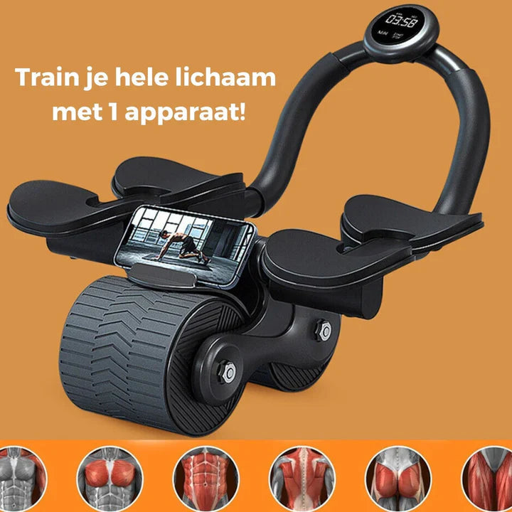 Abdominal muscle training device