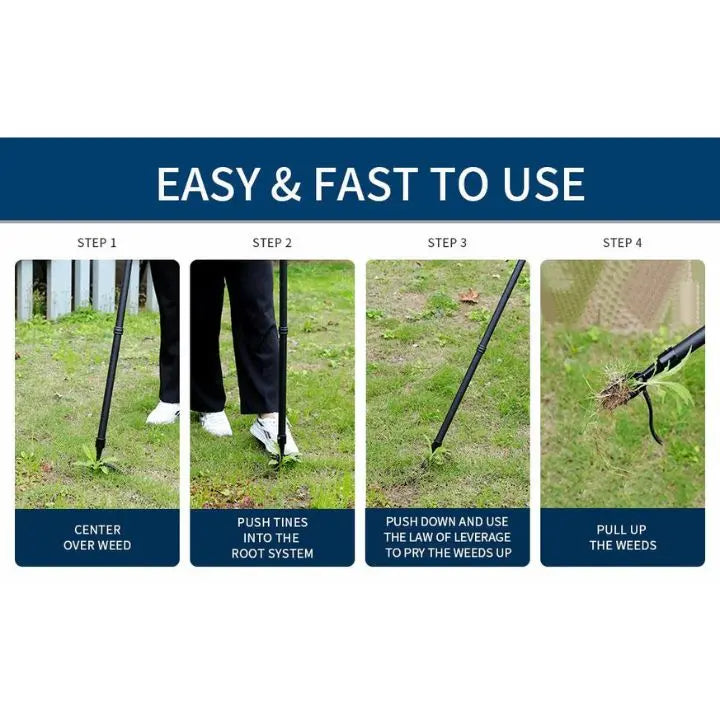 Removable Weed Removal Tool