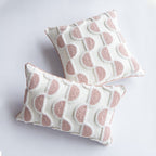 Abstract Loop-Tufted Pillow