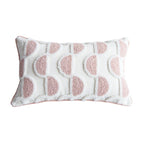 Abstract Loop-Tufted Pillow