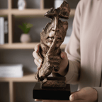 Abstract Golden Sculpture for Timeless Elegance & Modern Design