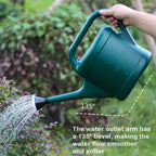 Large-volume watering can with long spout – plastic for garden care