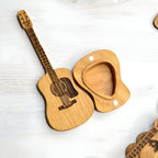 Acoustic Guitar Pick Storage Box