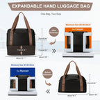 Travel bag "Skyvora" | Maximum size for hand luggage | Light & versatile | 40x20x25 cm & 45x36x20 cm