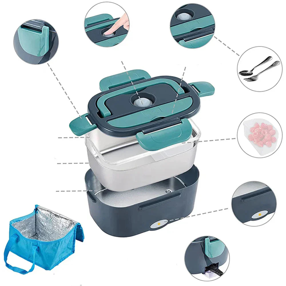 ThermoBox Electric Lunchbox – Warm food on the go or at home