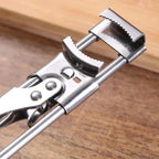 Multifunctional jar and bottle opener for easy opening