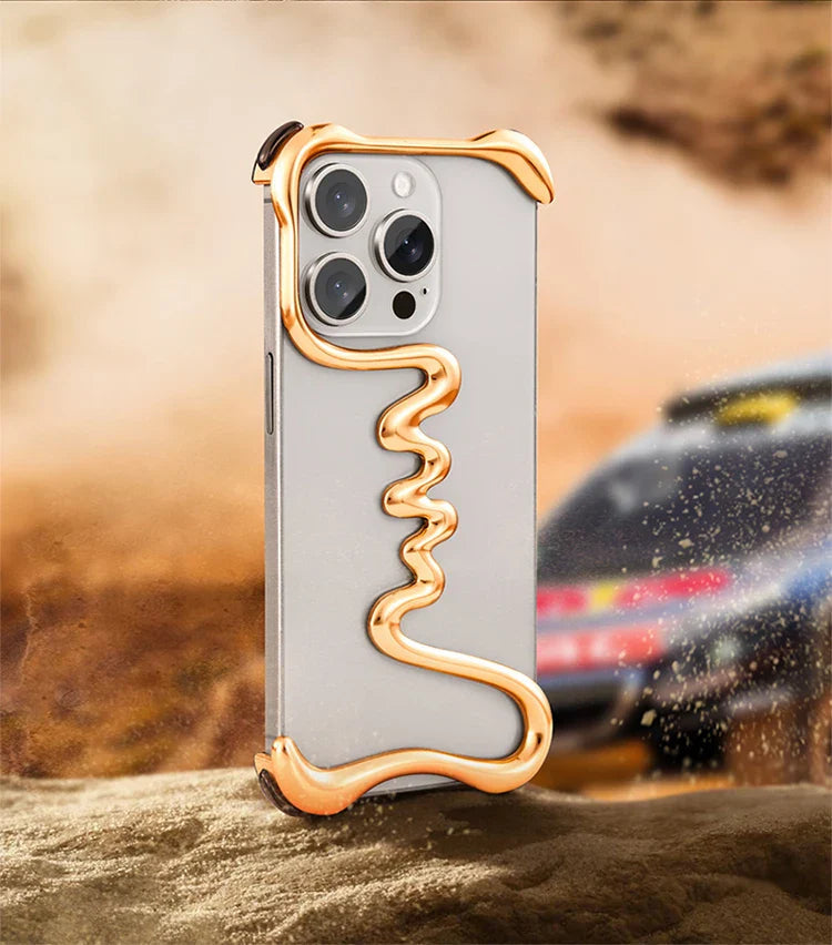 Metal Alloy Frameless iPhone Case