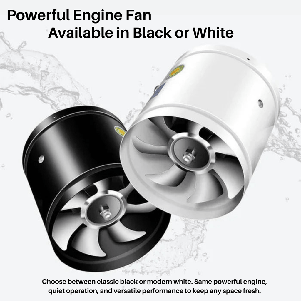 Powerful fan for clean & fresh air