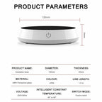 Gravity-Induction Quick Mug Warmer Coaster
