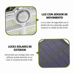 Solar LED Spotlight | Outdoor Motion Sensor | 3-Head Adjustable | 74 LEDs