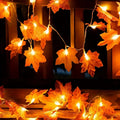 Maple Leaf LED String Lights | Autumn Decoration