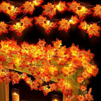 Maple Leaf LED String Lights | Autumn Decoration