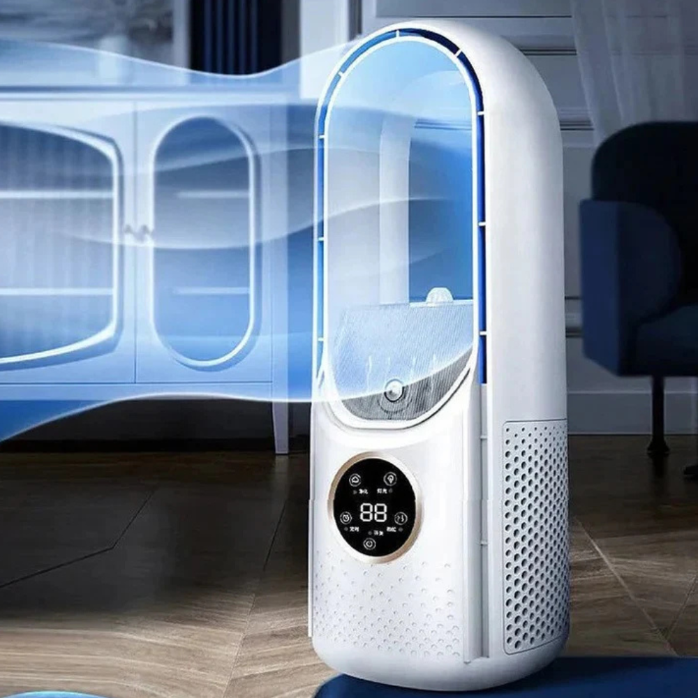 Air Conditioner Bladeless Portable Cooler Quiet Energy Efficient