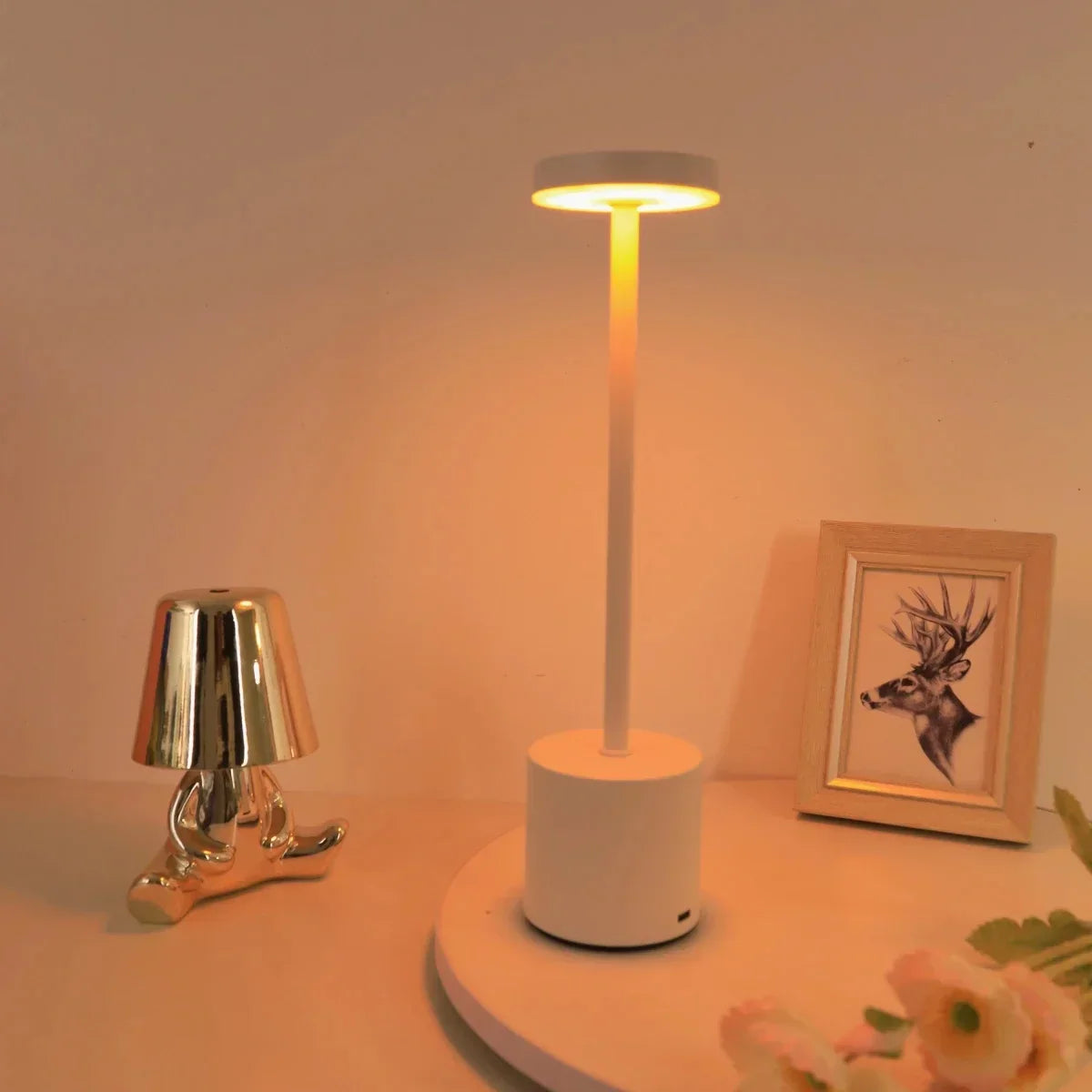 Battery Nightstand Lamp Touch