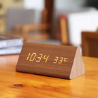 Charms | Digital Wooden Alarm Clock | Including Temperature Display