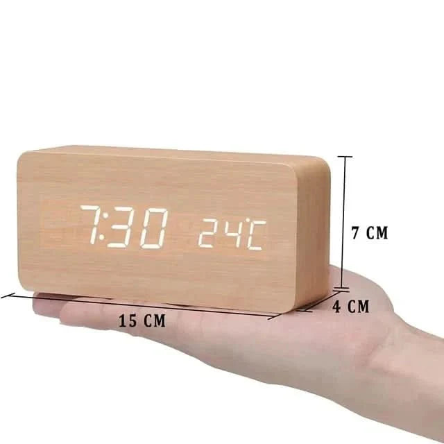 Digital & stylish in natural wood design
