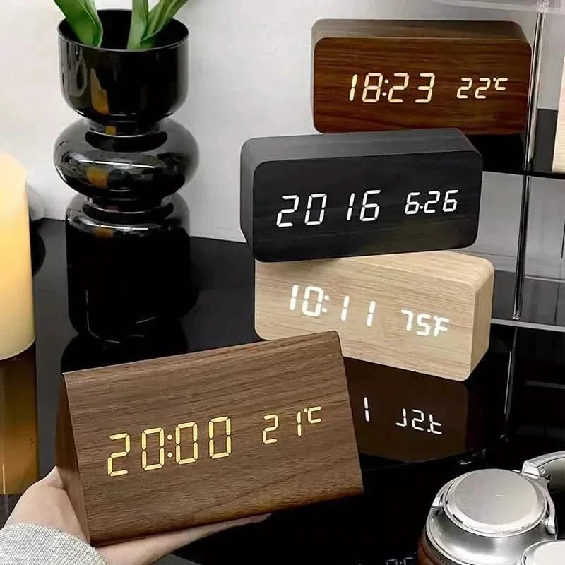 Digital & stylish in natural wood design