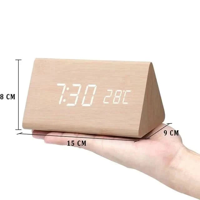 Digital & stylish in natural wood design