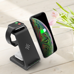 3-in-1 Wireless Charger for Smartphone, Smartwatch and Earbuds