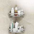 Aluminium Shower Shelf | Self-Adhesive, Rust-Free, Modern