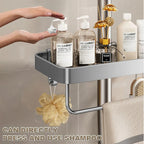 Aluminum Shower Shelf Without Drilling | Practical Shower Tray