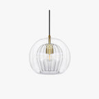 ShineSphere - Amber Pendant Light with Radiant Elegance