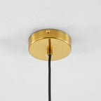 ShineSphere - Amber Pendant Light with Radiant Elegance