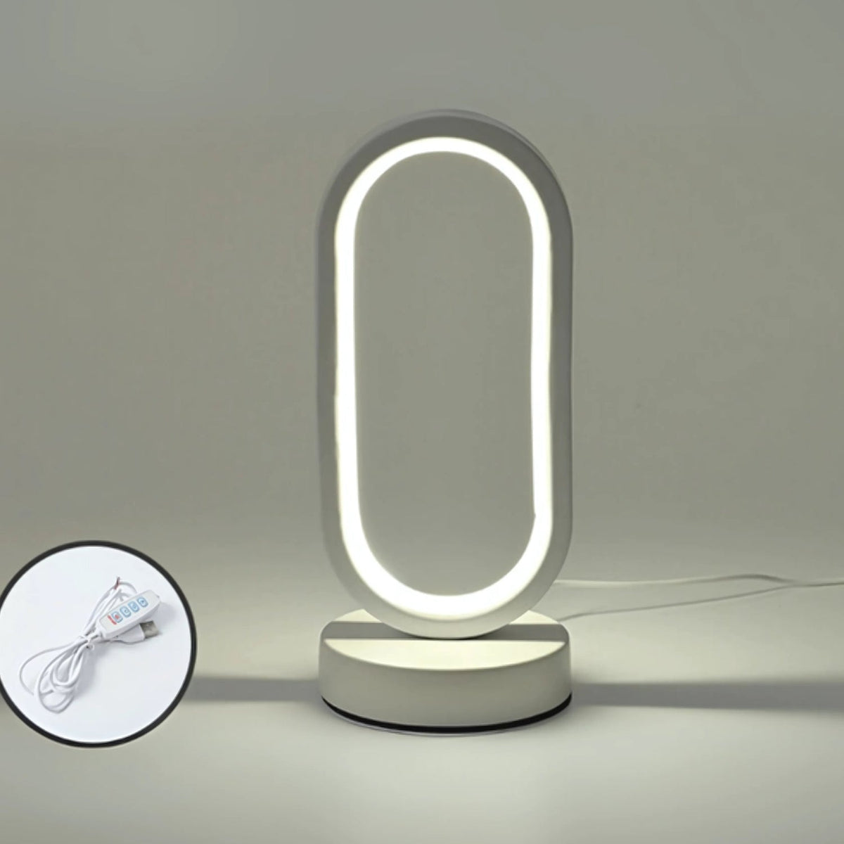 Ambient Oval Arc LED Lamp