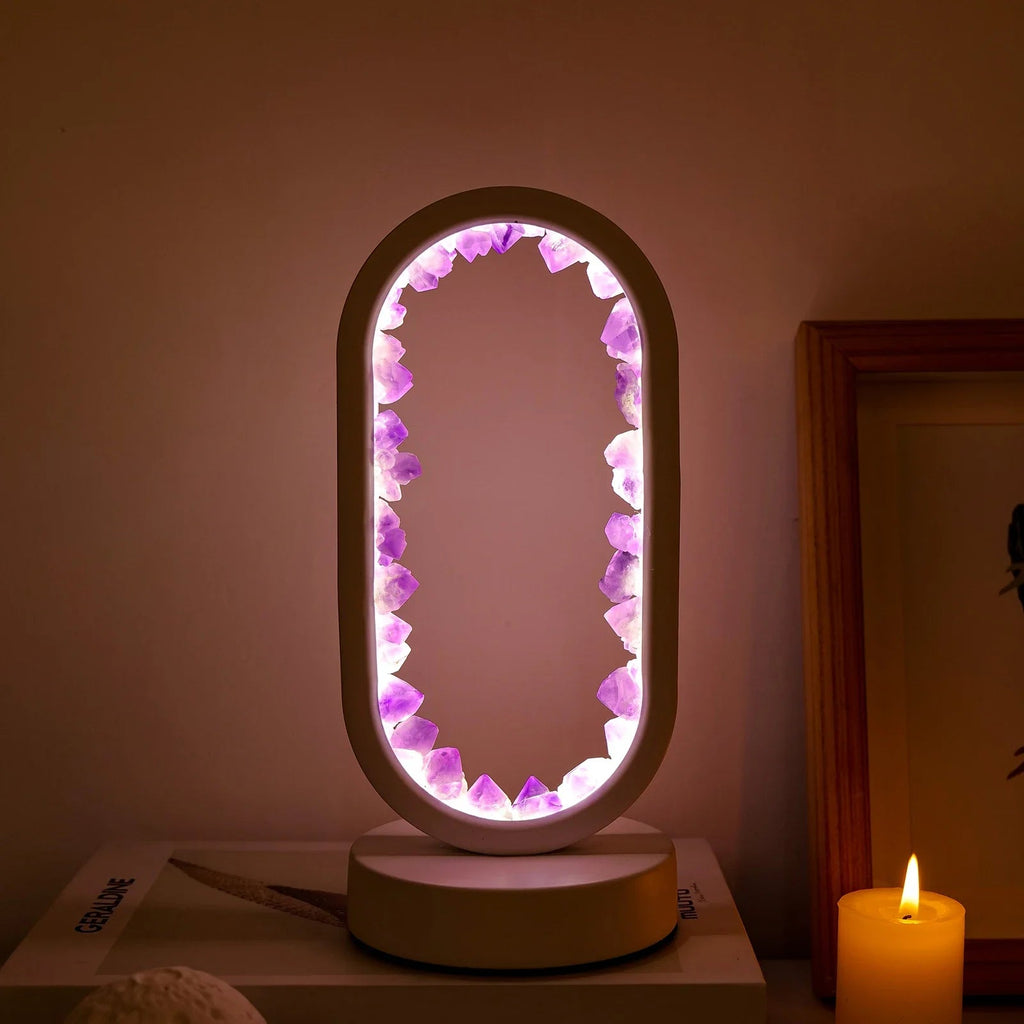 Amethyst Lamp | Natural Relaxation Lighting