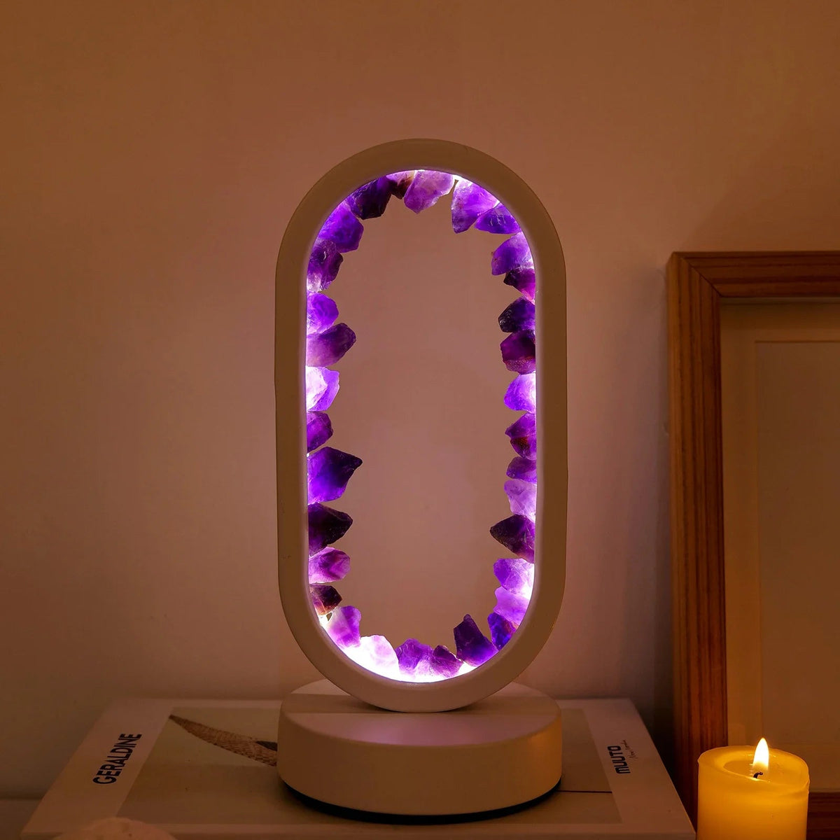 Amethyst Lamp | Natural Relaxation Lighting