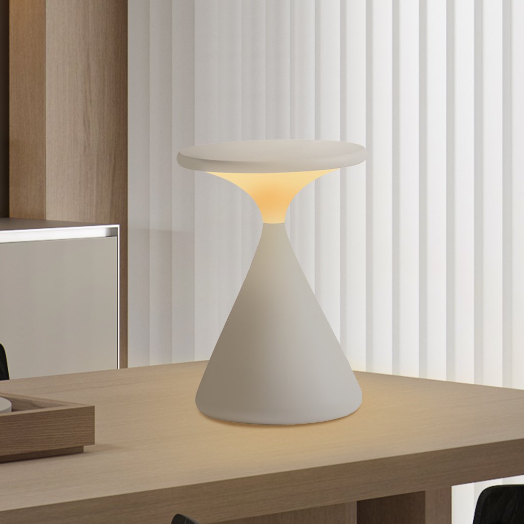 Aeron Hourglass Battery Table Lamp | Dimmable LED Table Lamp Without Cable