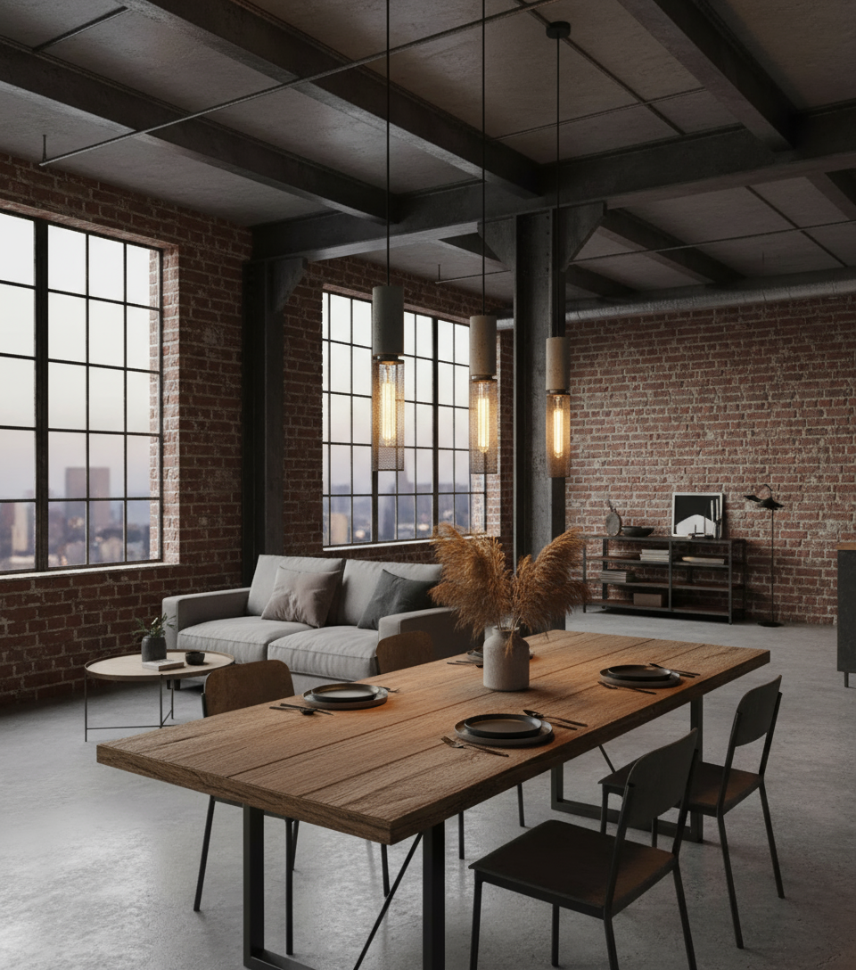 Betono | Industrial LED Pendant Light