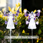 RadiantAngel - Solar LED Angel Lamp for a Soothing Atmosphere