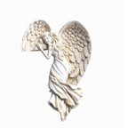 Angel-shaped doorframe decoration