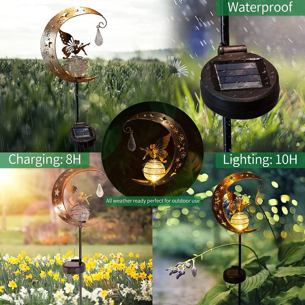 Moonlight Solar garden lamp
