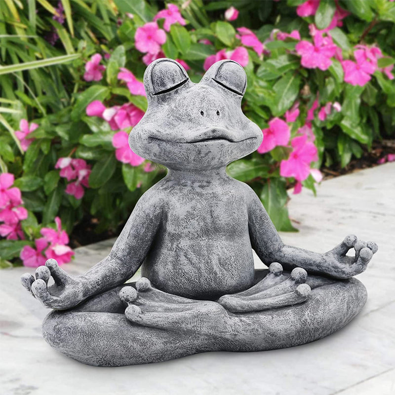 Resin ornament for animal meditation